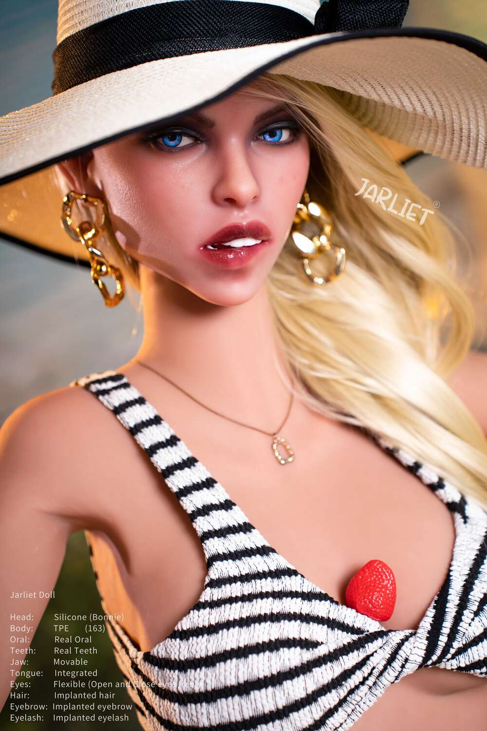 Bonnie 163cm G-Cup Silicone Head Customizable Companion Doll