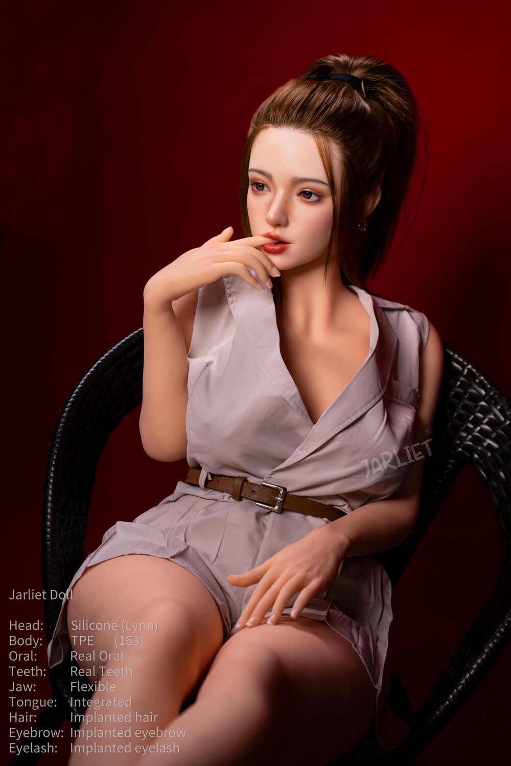 Lynn 163cm G-Cup Silicone Head Customizable Companion Doll