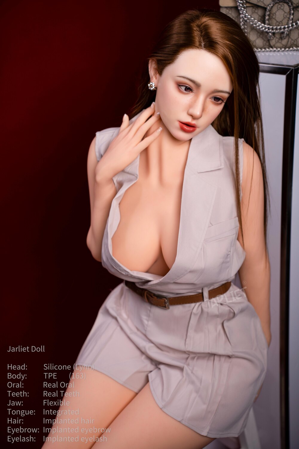 Lynn 163cm G-Cup Silicone Head Customizable Companion Doll