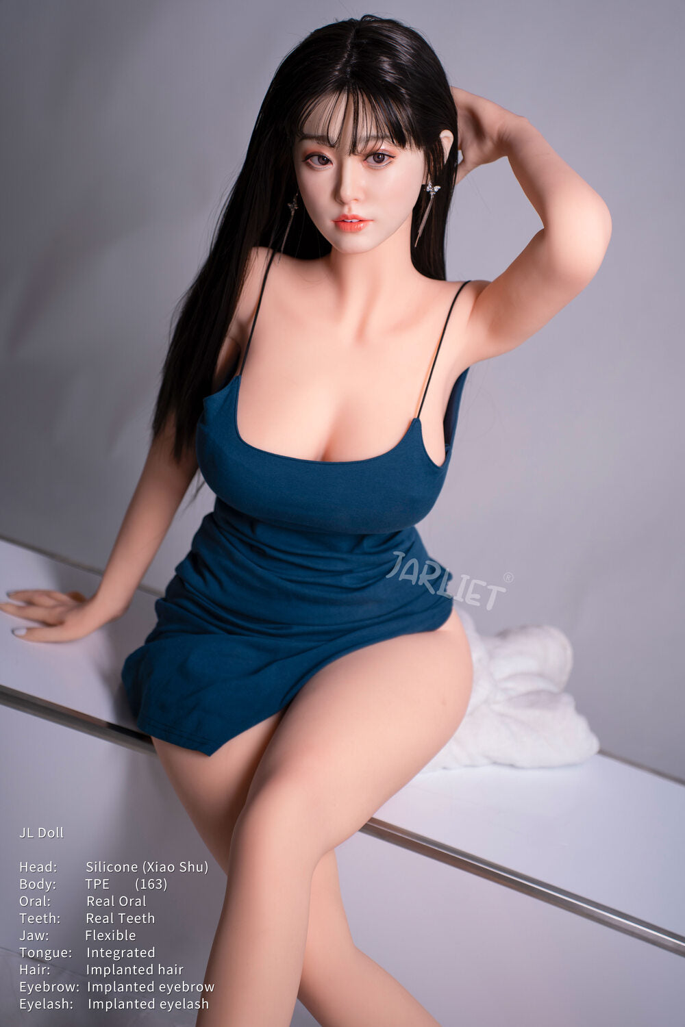 Xiaoshu 163cm G-Cup Silicone Head Customizable Companion Doll