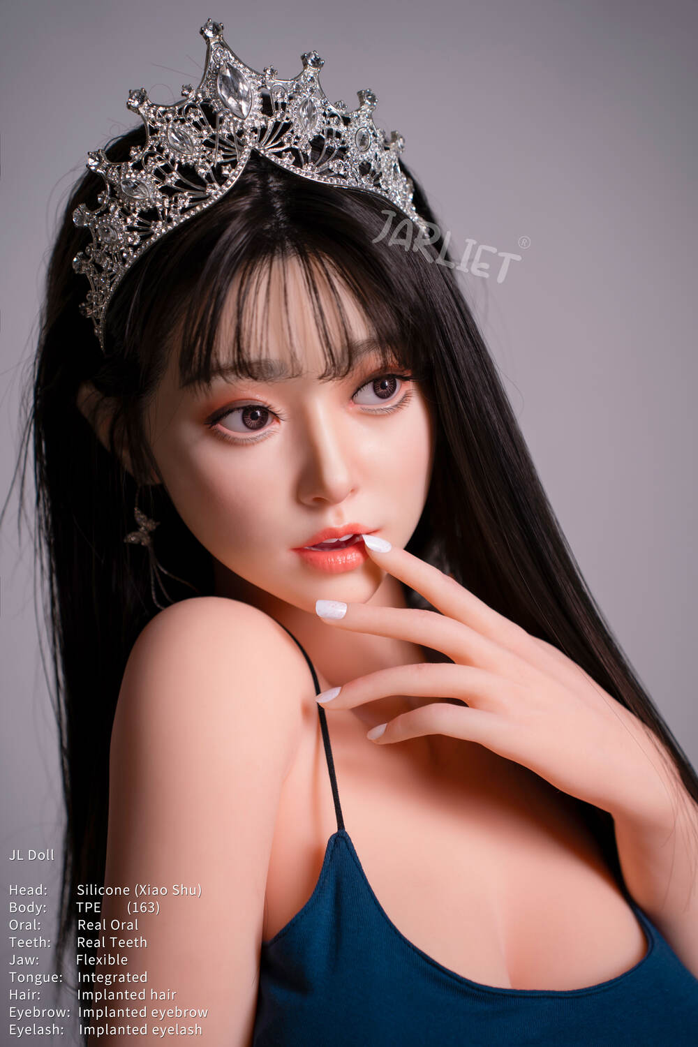 Xiaoshu 163cm G-Cup Silicone Head Customizable Companion Doll