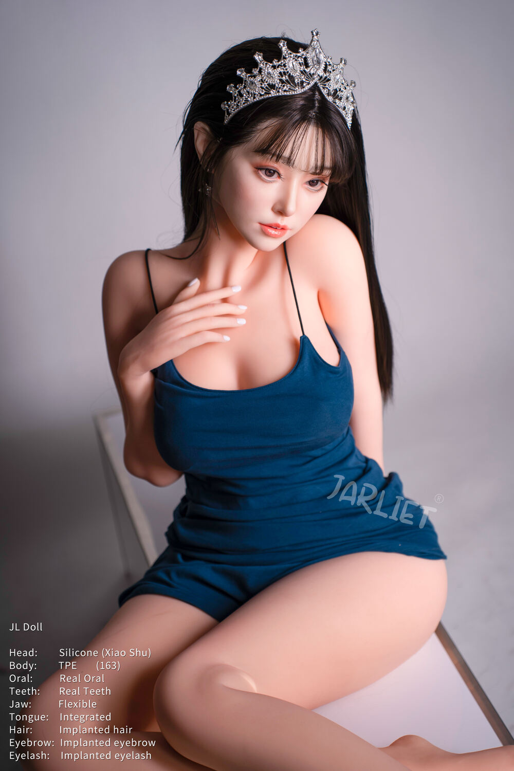 Xiaoshu 163cm G-Cup Silicone Head Customizable Companion Doll