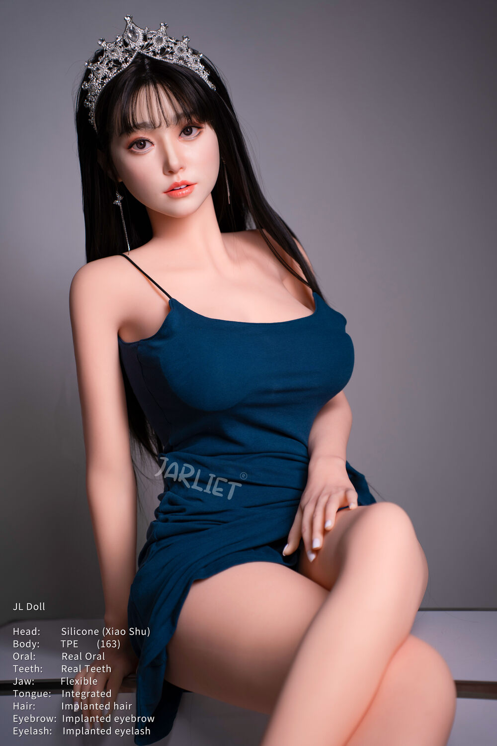 Xiaoshu 163cm G-Cup Silicone Head Customizable Companion Doll