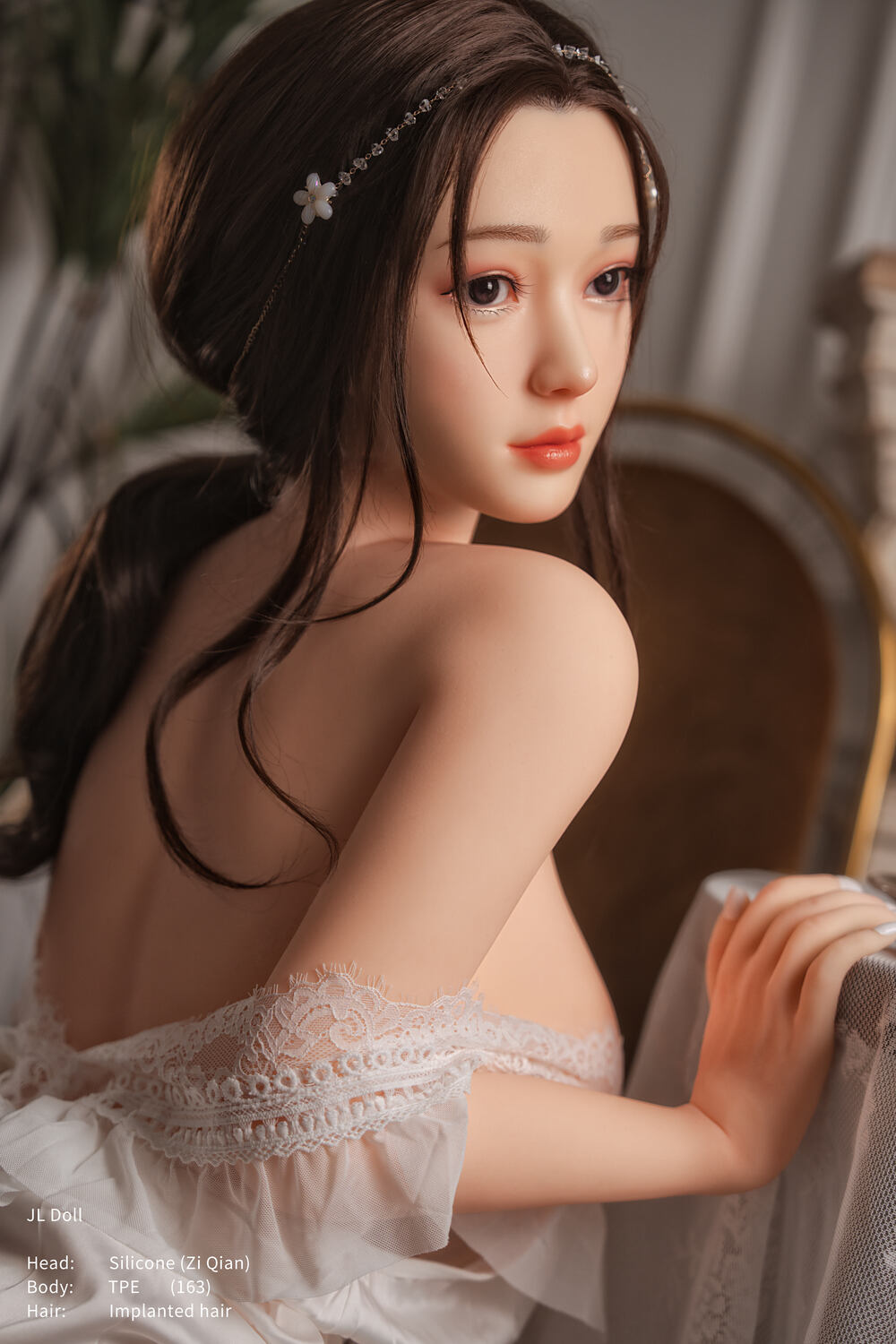 Ziqian 163cm G-Cup Silicone Head Customizable Companion Doll