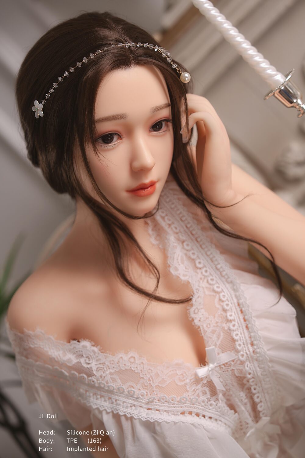 Ziqian 163cm G-Cup Silicone Head Customizable Companion Doll