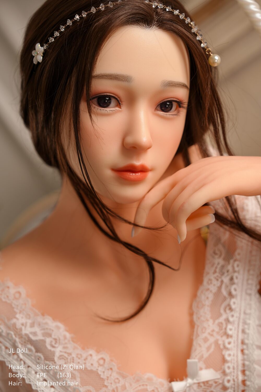 Ziqian 163cm G-Cup Silicone Head Customizable Companion Doll
