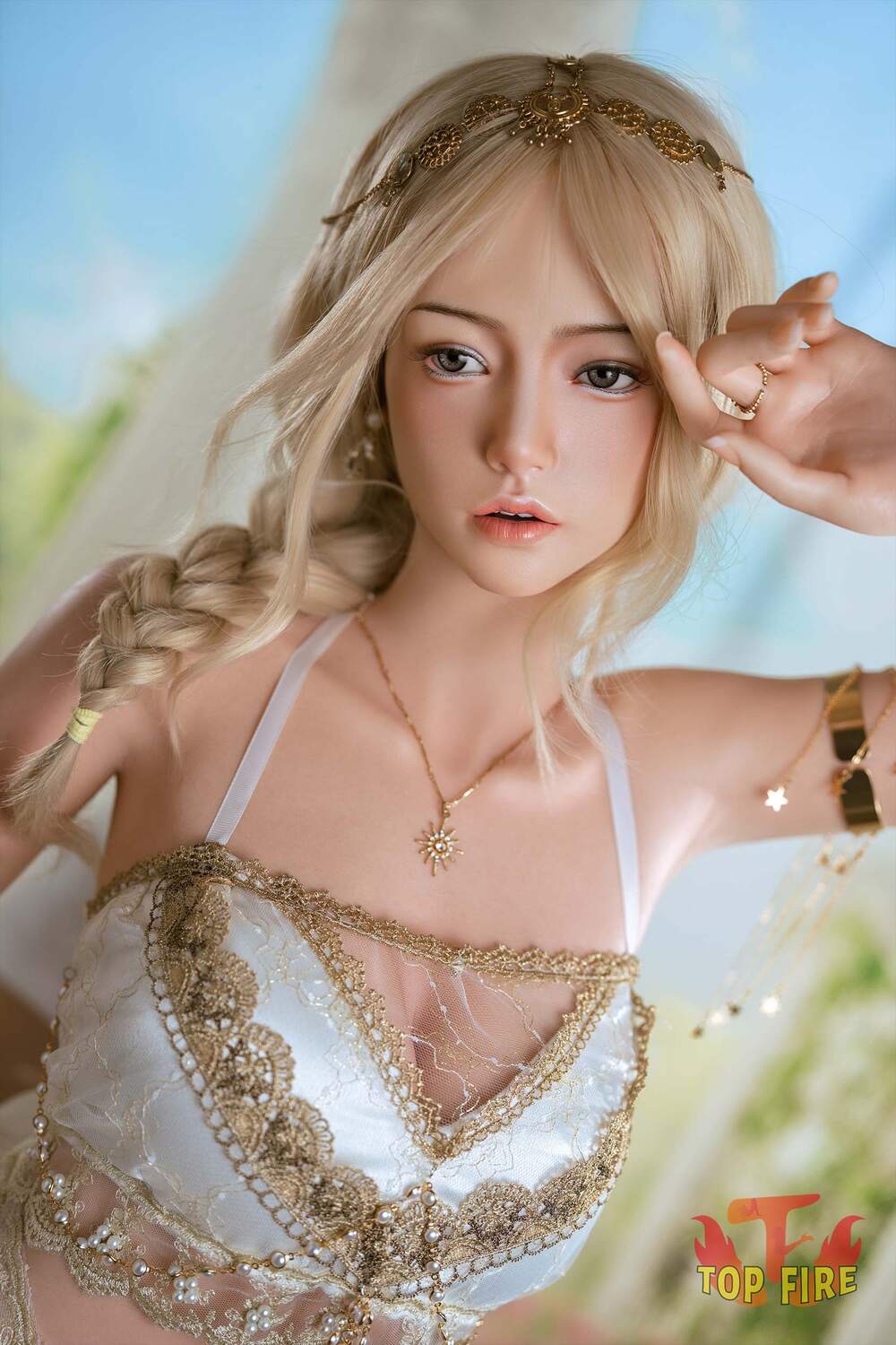 Victoria by Top Fire, 164cm silicone doll, editorial portrait