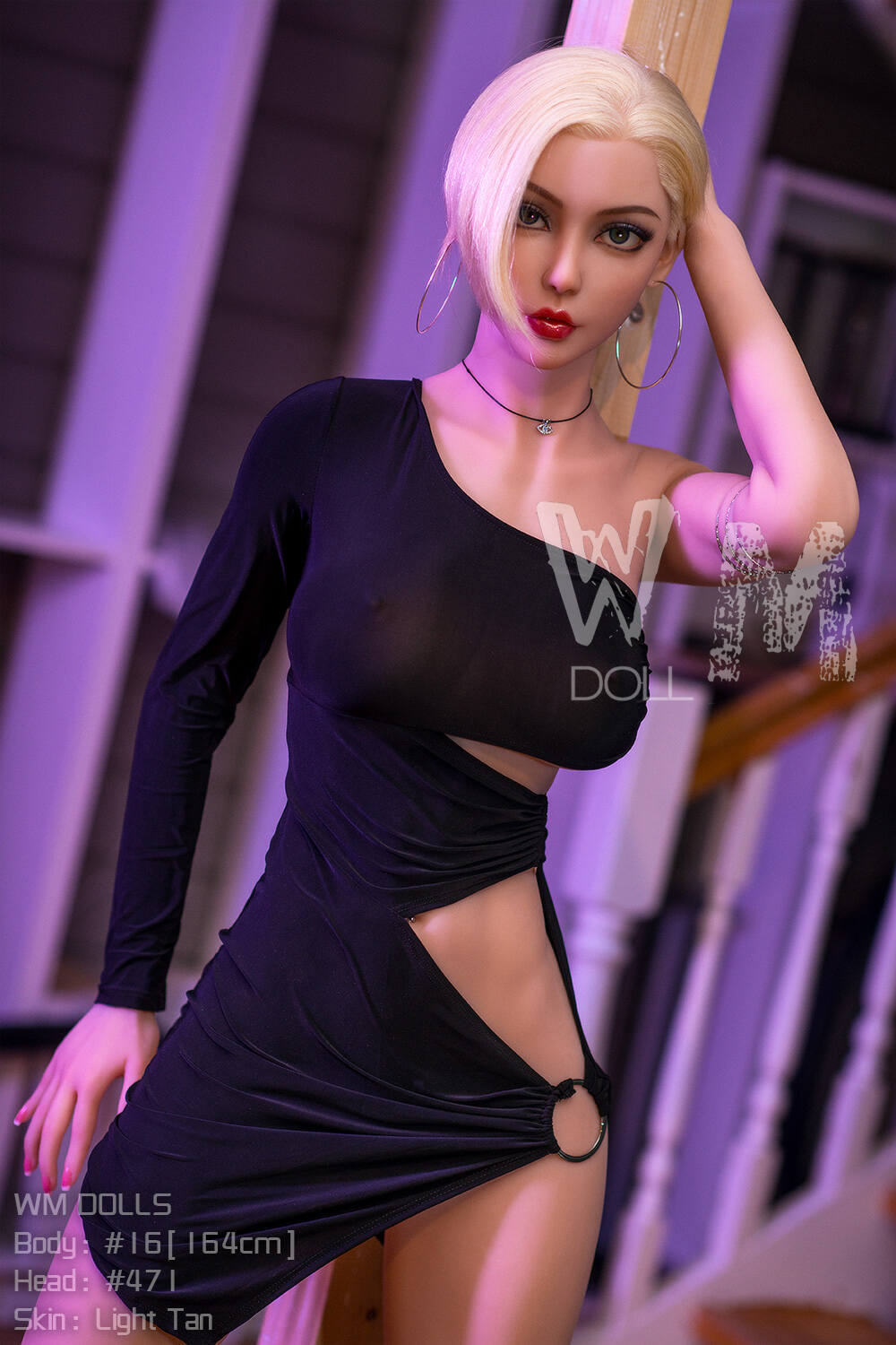 Ella Finn 164cm E-Cup TPE Customizable Companion Doll