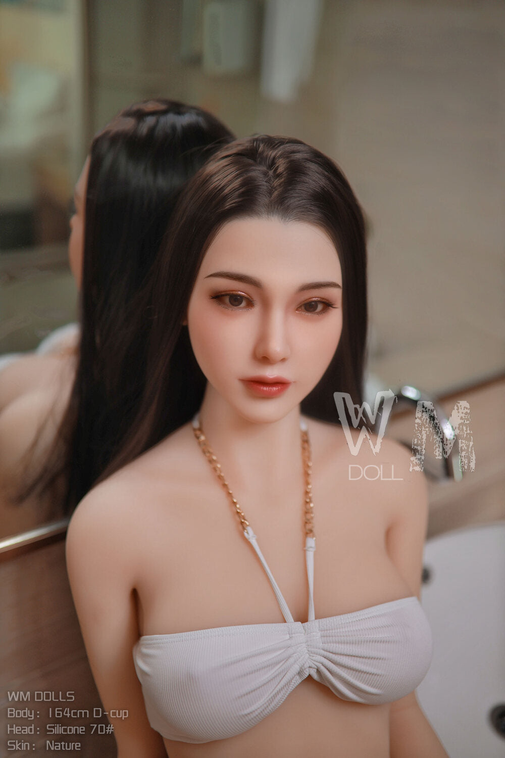 Camille Mary 164cm D-Cup Silicone Head Customizable Companion Doll