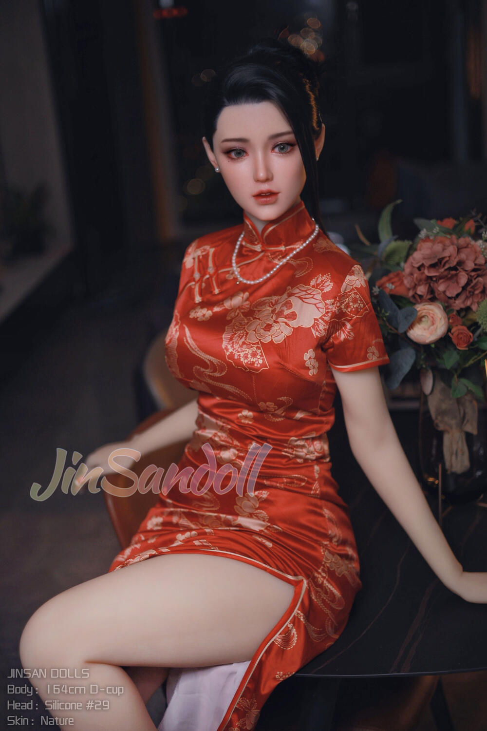 June Nico 164cm D-Cup Silicone Head Customizable Companion Doll