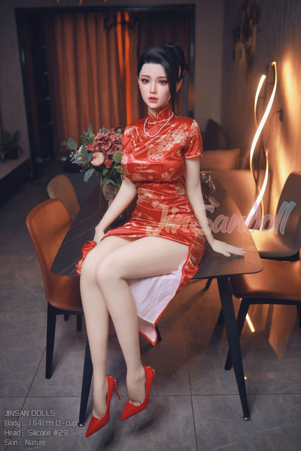 June Nico 164cm D-Cup Silicone Head Customizable Companion Doll