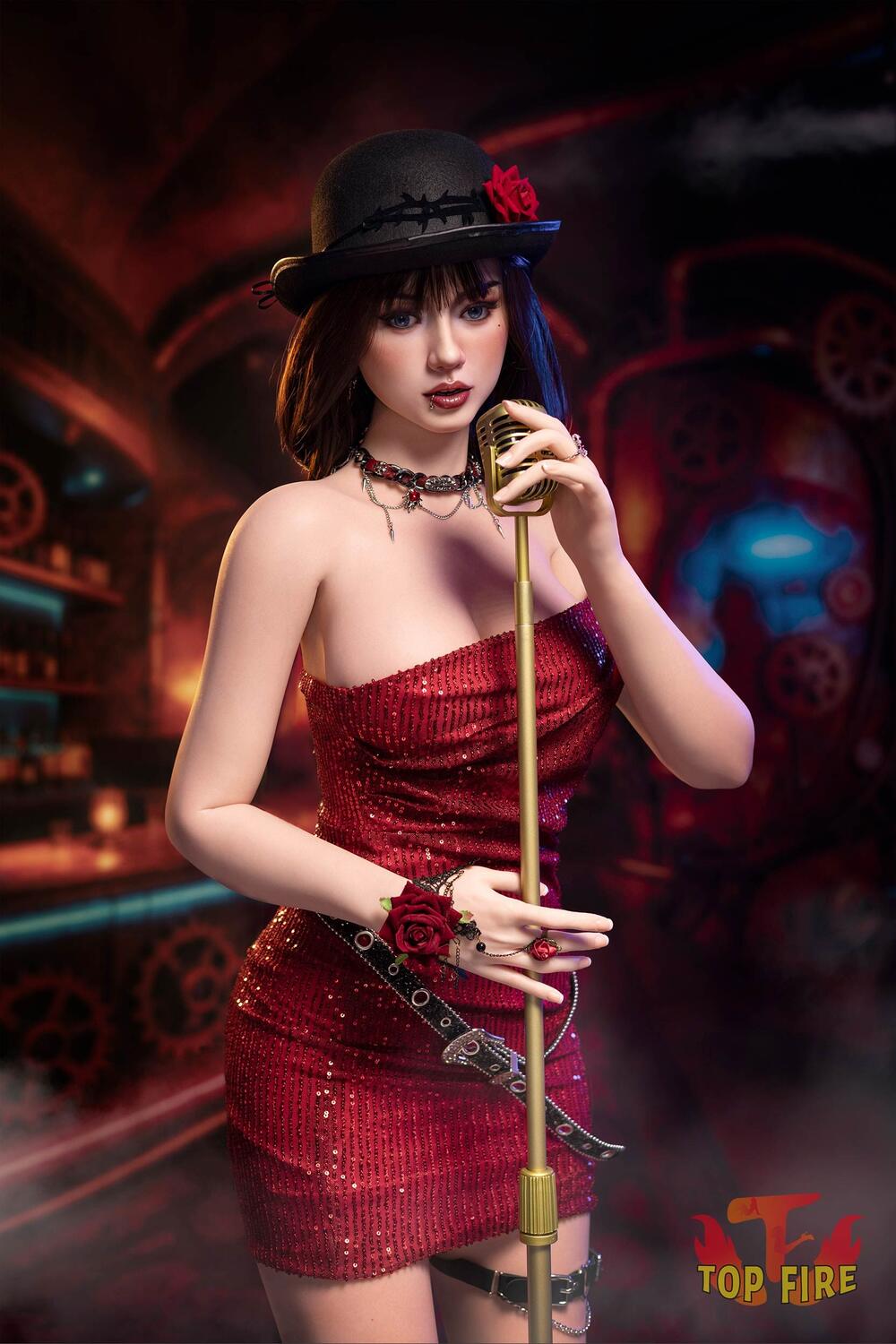 Mika by Top Fire, 165cm silicone doll, editorial portrait