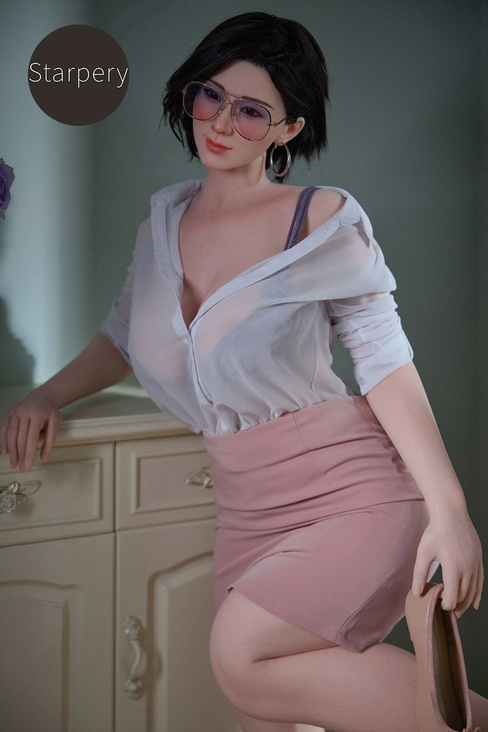 Hao 165cm G-Cup Silicone Head Customizable Companion Doll