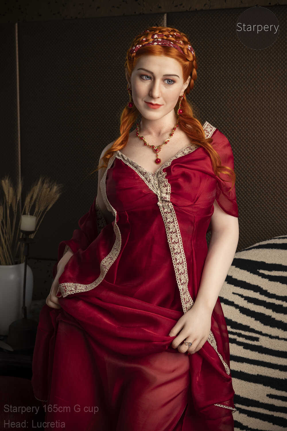 Lucretia 165cm G-Cup Silicone Head Customizable Companion Doll