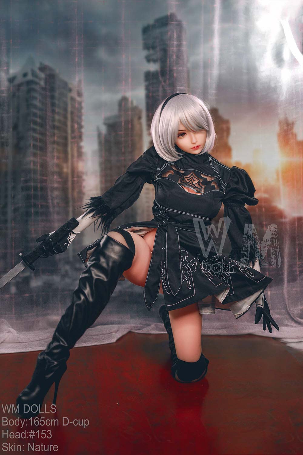 Authentic Japanese Warrior Anime Sex Customizable Companion Doll
