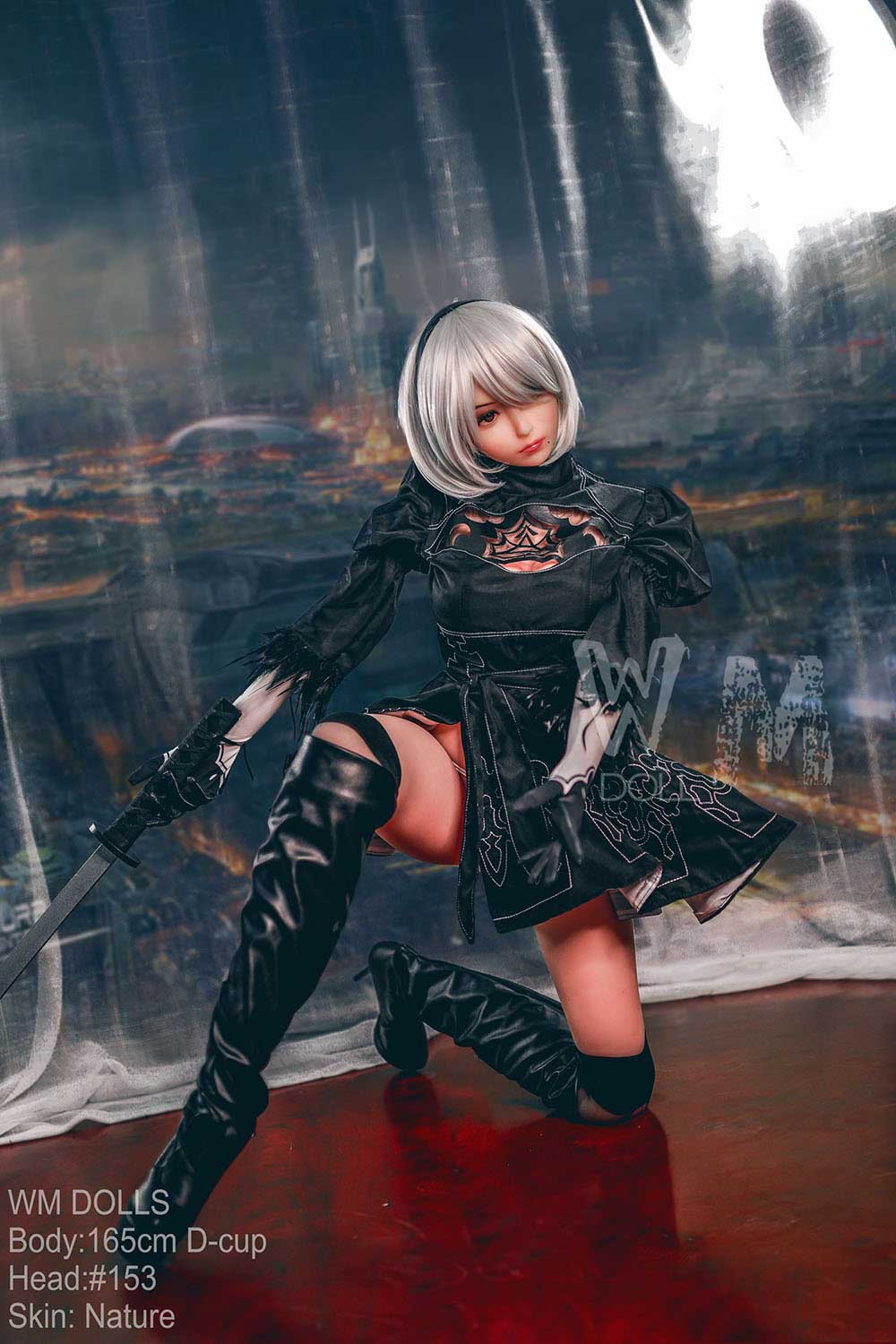 Authentic Japanese Warrior Anime Sex Customizable Companion Doll