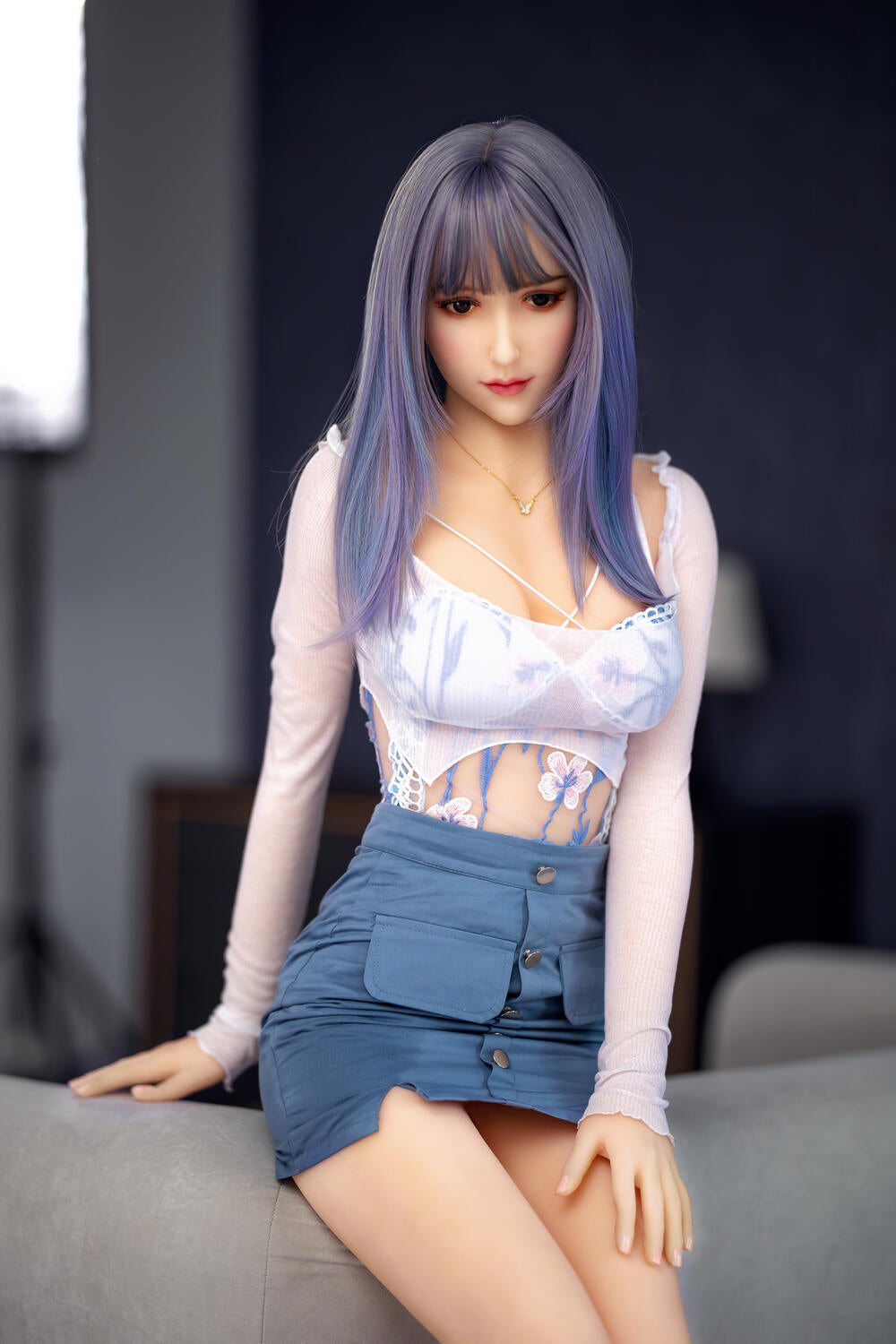 Adina 166cm E-Cup TPE Customizable Companion Doll