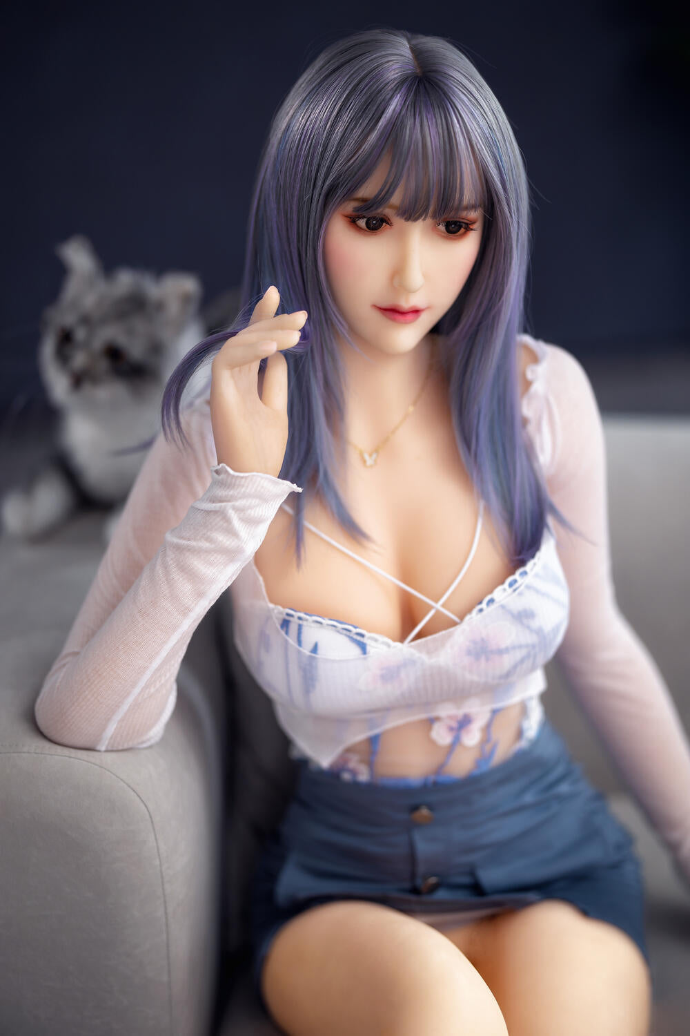 Adina 166cm E-Cup TPE Customizable Companion Doll