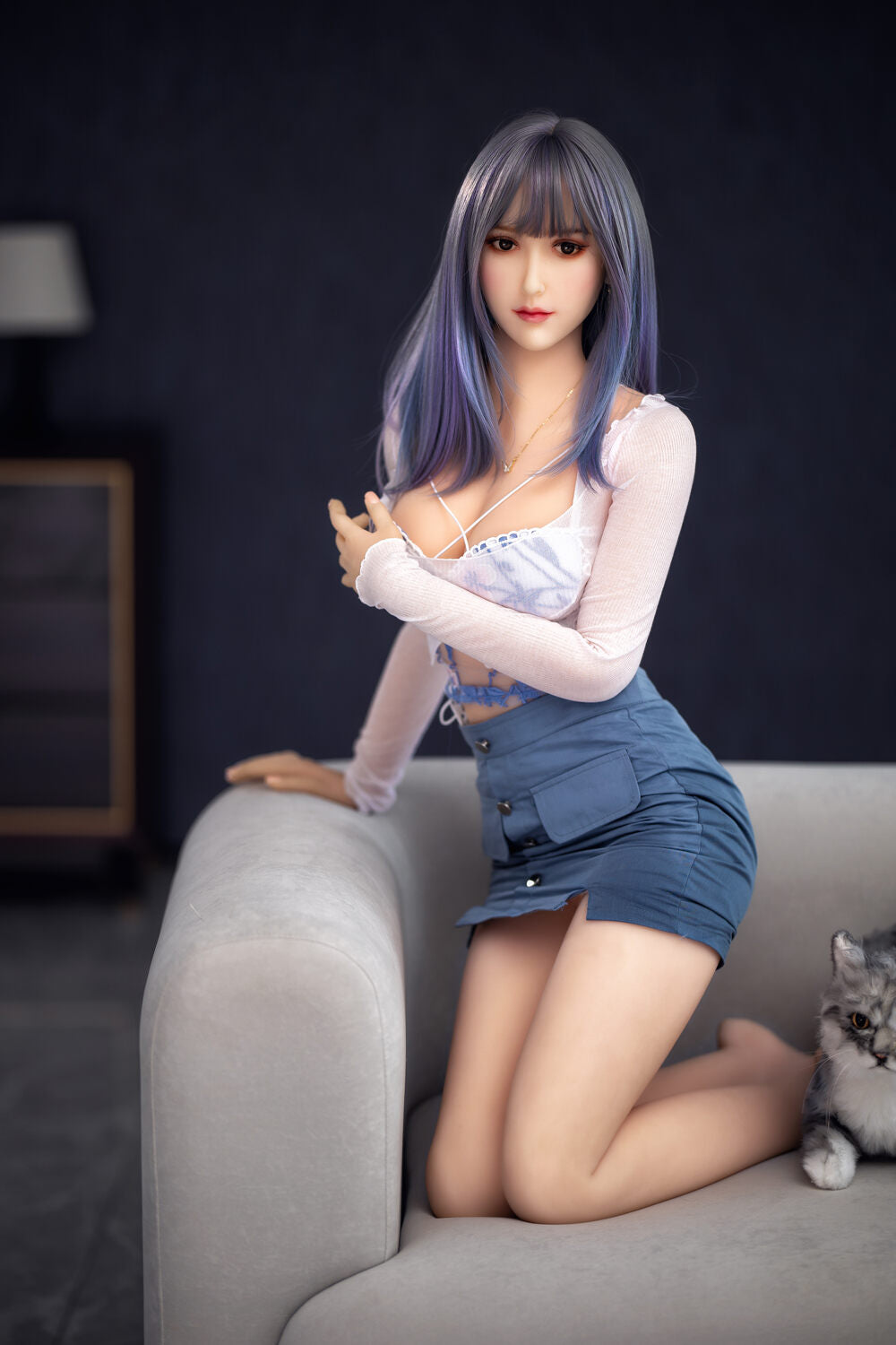 Adina 166cm E-Cup TPE Customizable Companion Doll