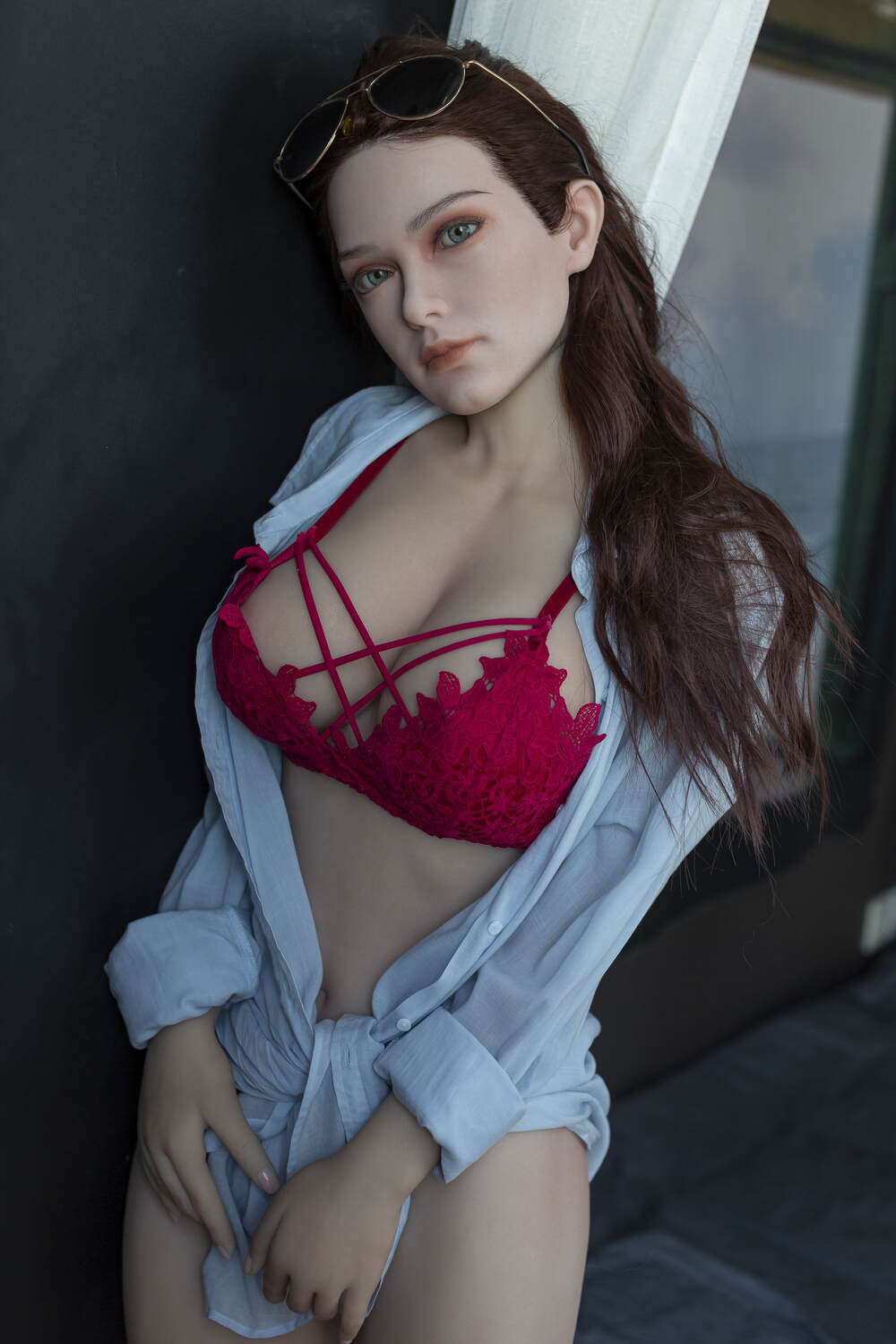 Lesley 167cm E-Cup Silicone Head Customizable Companion Doll