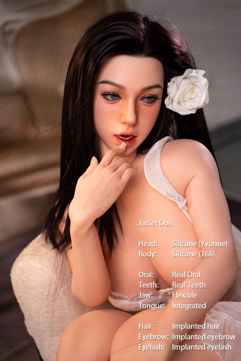 Yvonne 168cm D-Cup Silicone Customizable Companion Doll