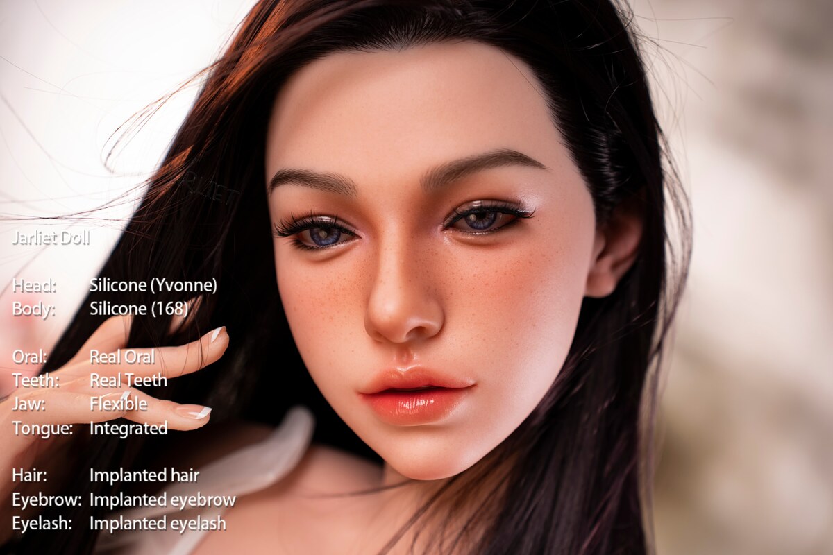 Yvonne 168cm D-Cup Silicone Customizable Companion Doll