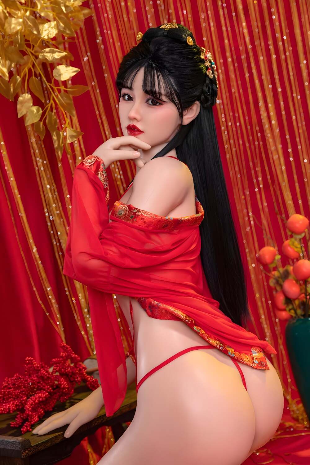 Wushi 169cm C-Cup Silicone Head Customizable Companion Doll