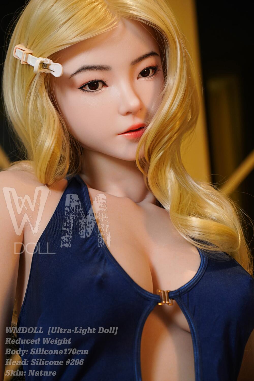 Head#206 170cm D-Cup Silicone Customizable Companion Doll