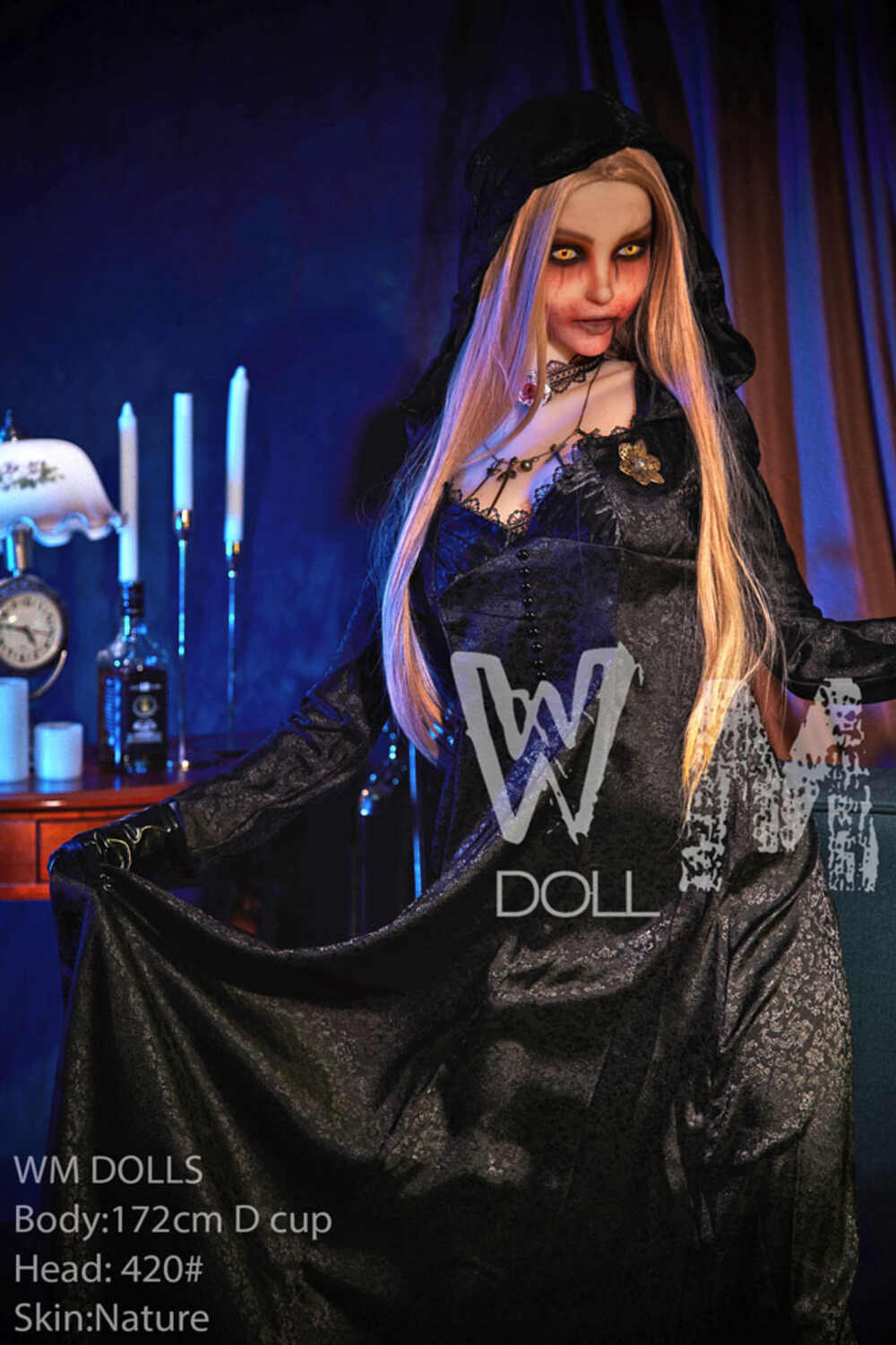 Zenobiam 172cm D-Cup TPE Customizable Companion Doll