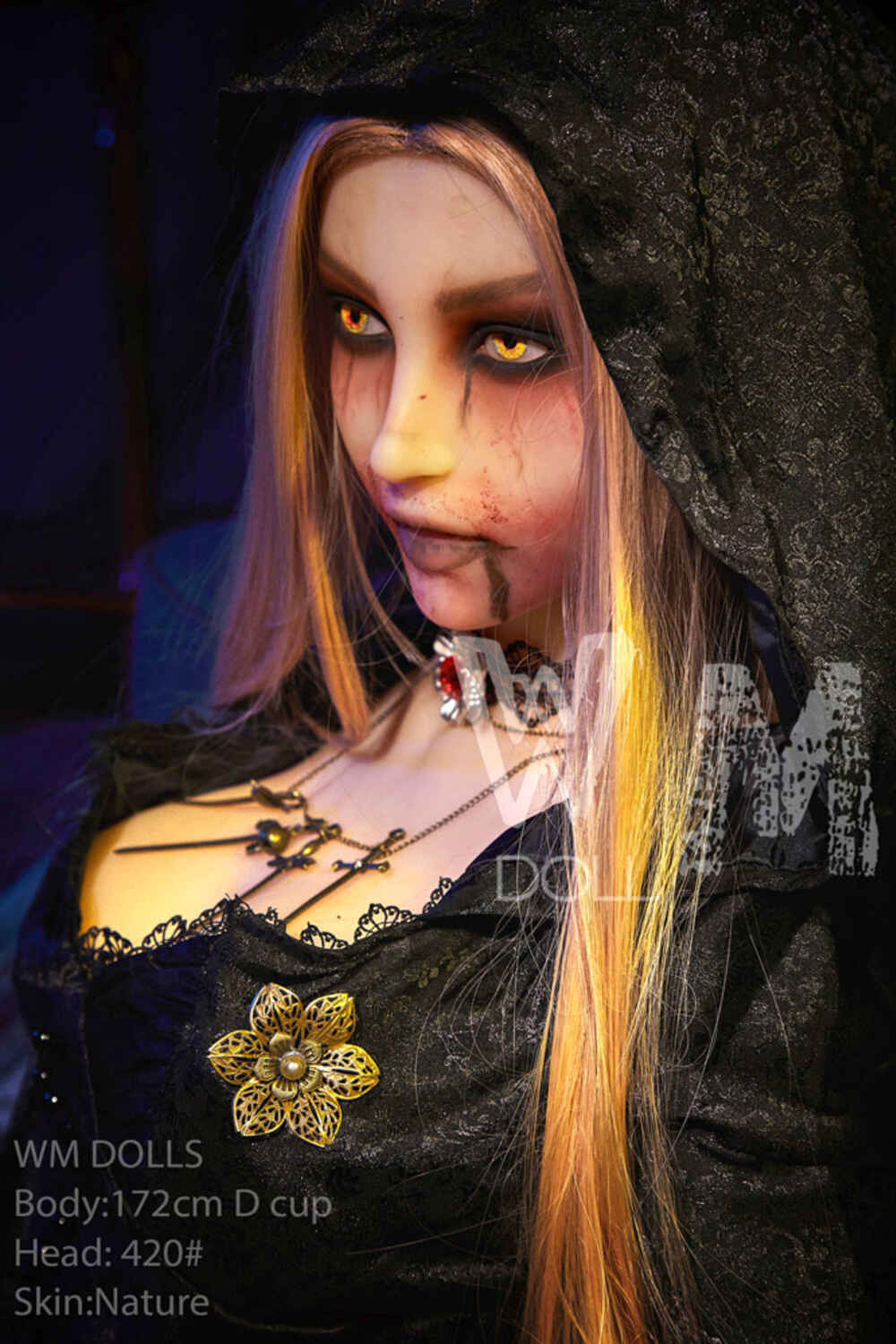 Zenobiam 172cm D-Cup TPE Customizable Companion Doll