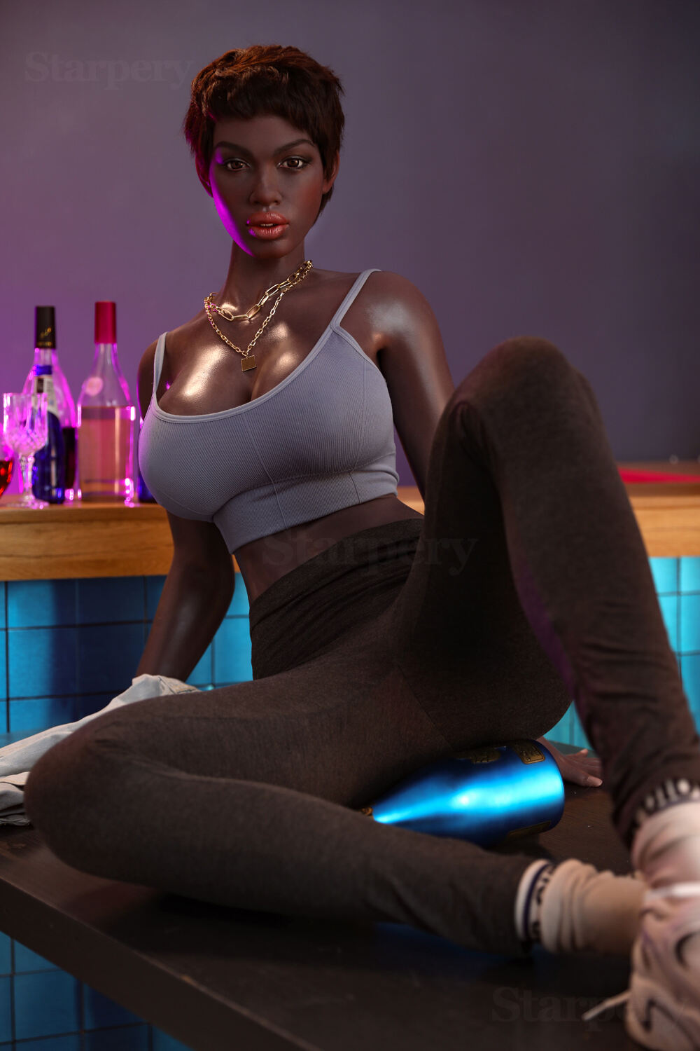 Keisha 174cm G-Cup Silicone Head Customizable Companion Doll