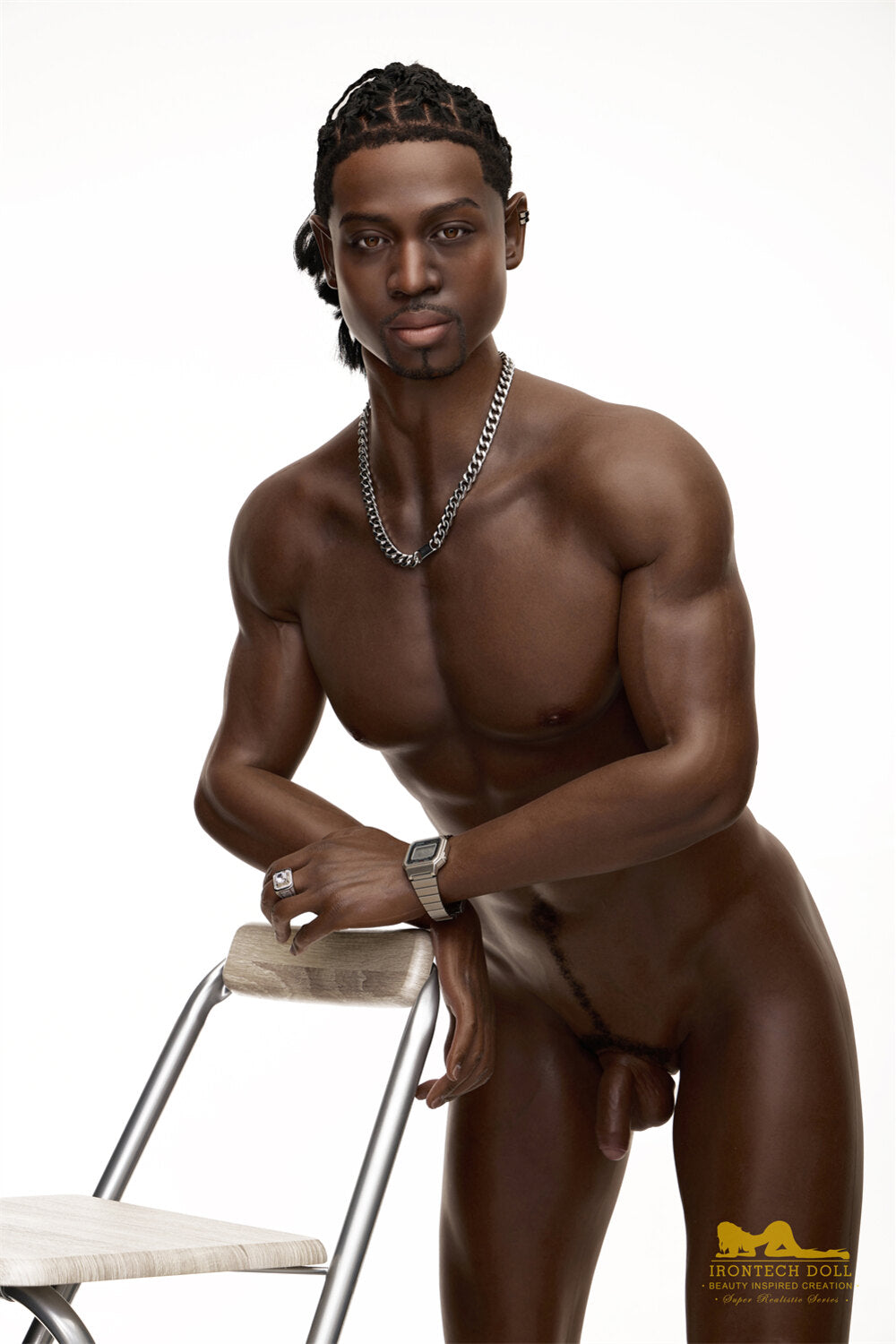 James 176cm Silicone Customizable Companion Doll