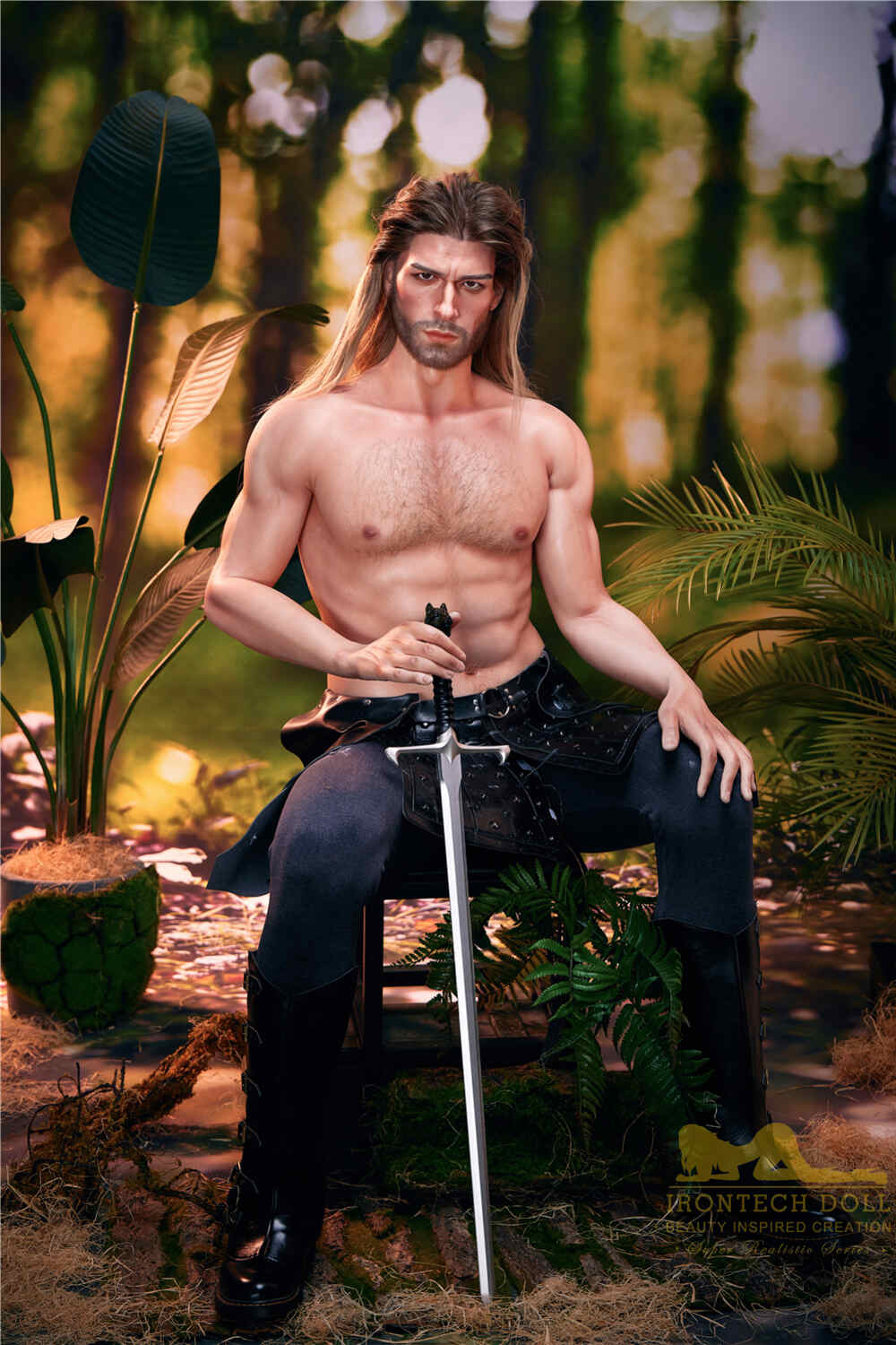 Abraham 176cm Silicone Customizable Companion Doll