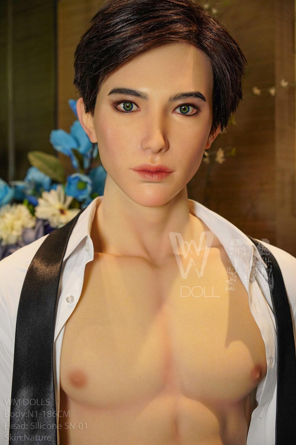 Head #Sn-01 186cm NA-Cup Silicone Customizable Companion Doll