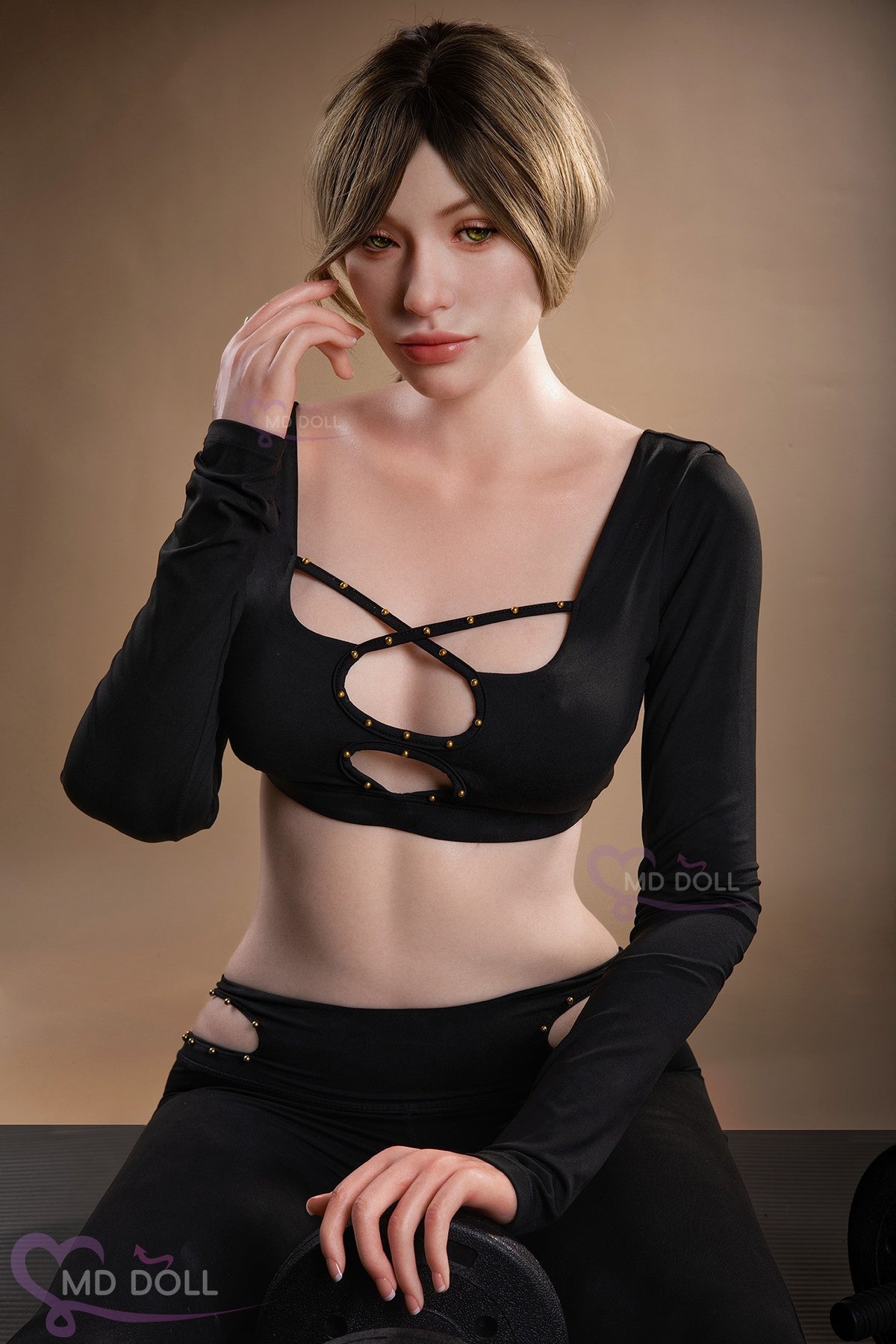 MD Doll Ann 166cm D-Cup Silicone Companion Doll (Natural skin, Movable Eyelids) - In Stock US