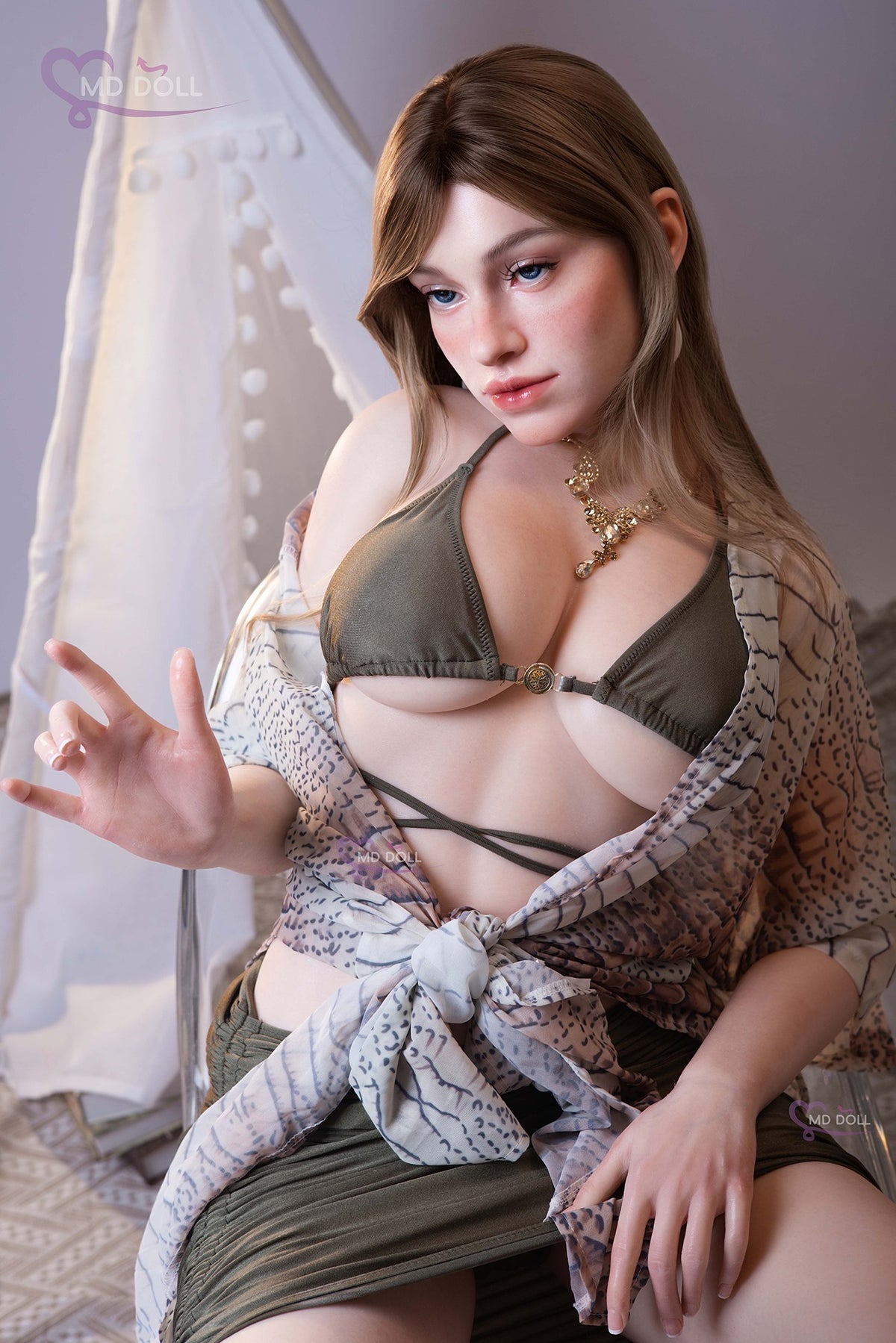 MD Doll Joanna 166cm D-Cup Silicone Companion Doll - In Stock US