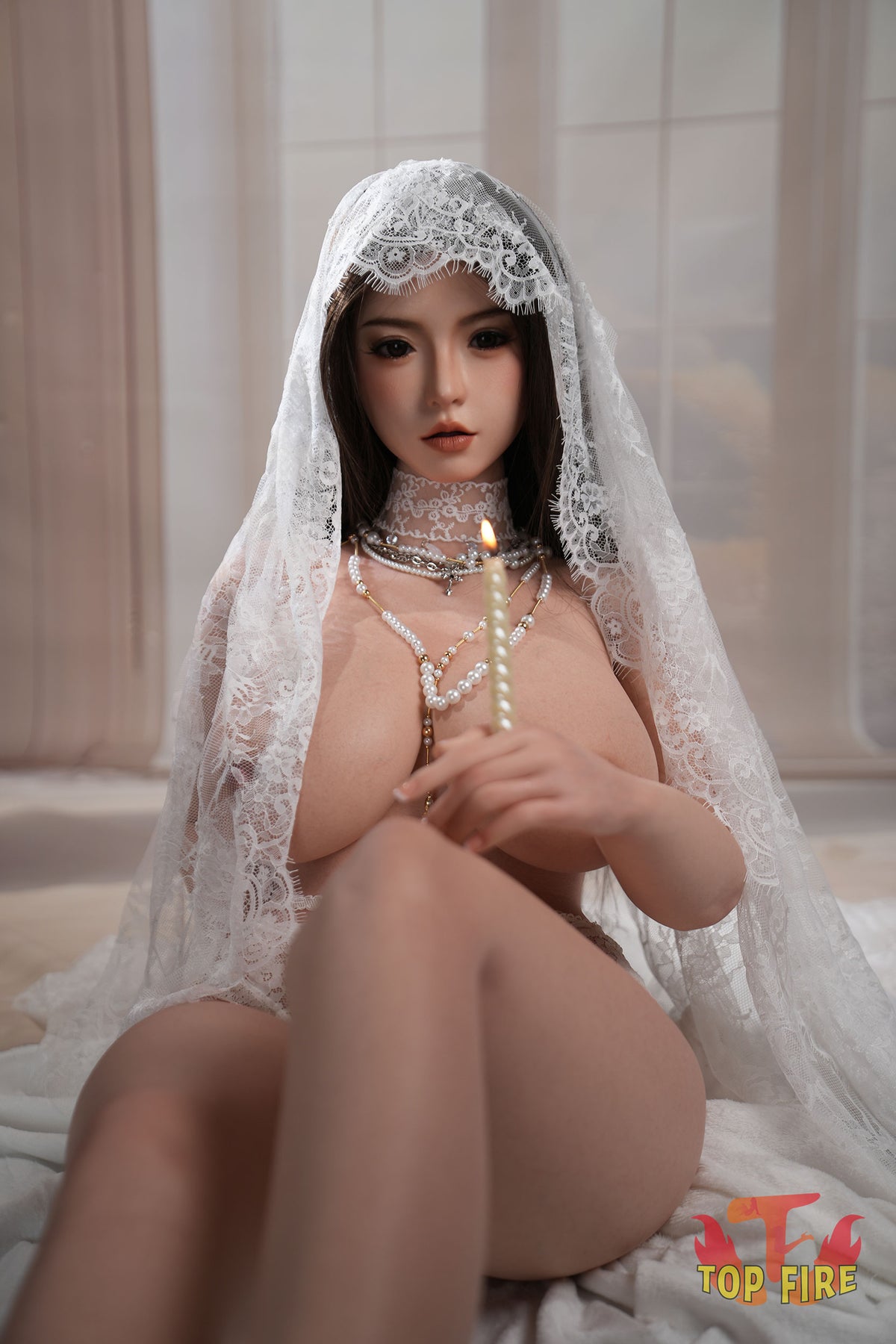 Top Fire Doll Grace 160cm F-Cup Silicone Companion Doll (AI Head + Hip Rotation) - In Stock US