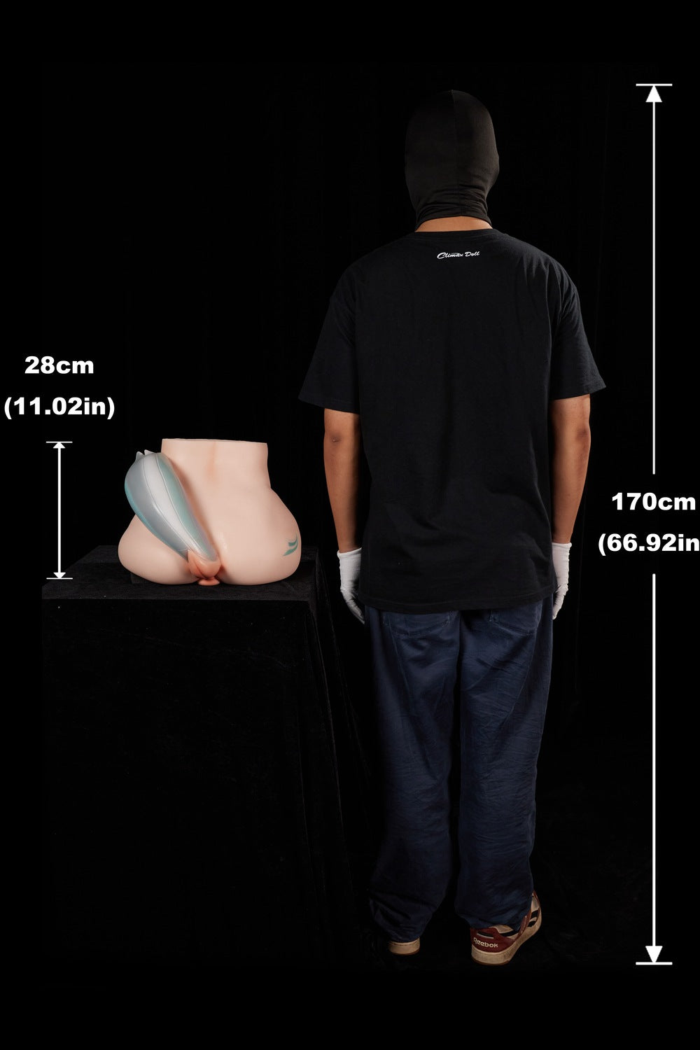 Pa-Razor 34.5cm Silicone Customizable Hips