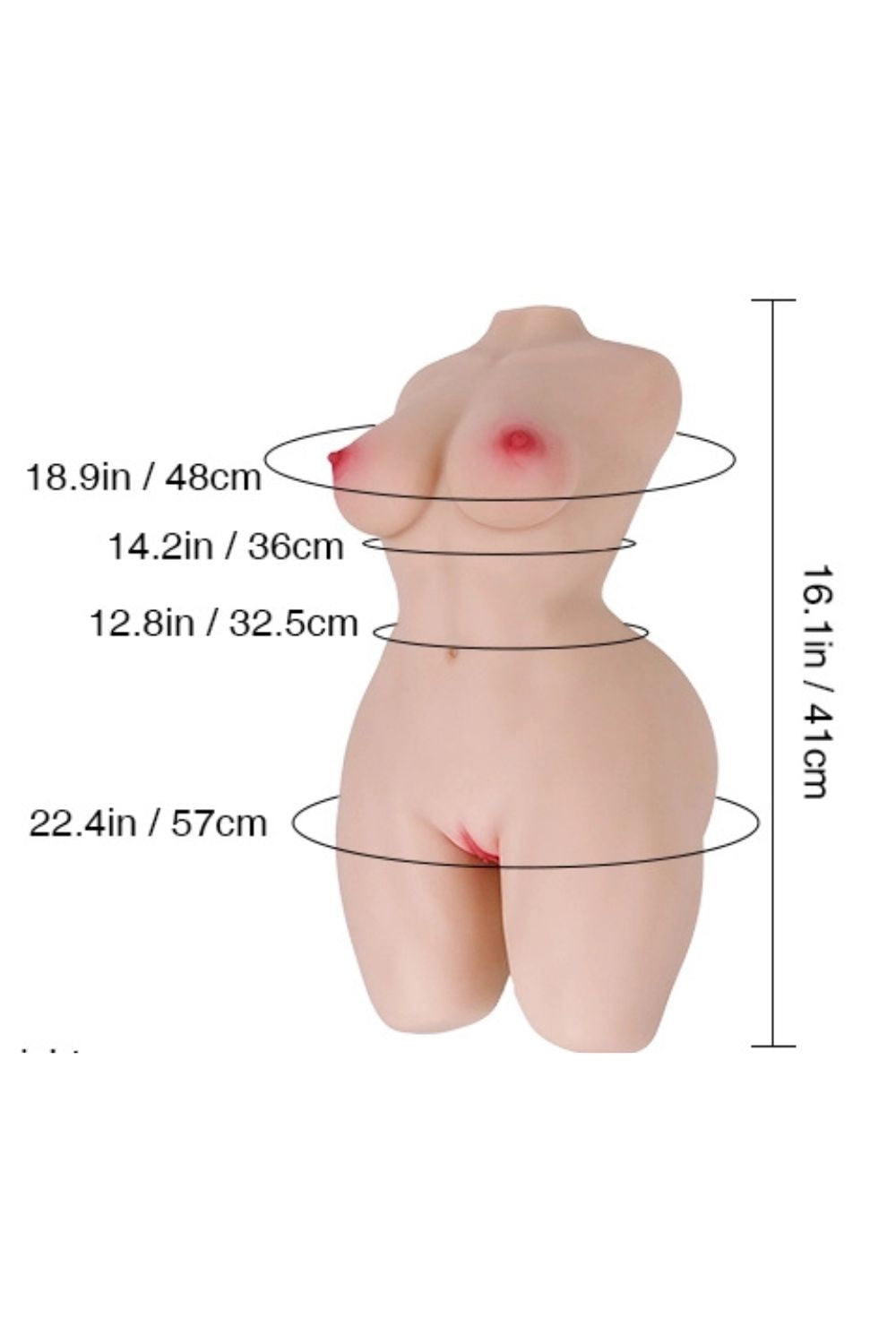 Hannah Mini 41cm D-Cup Customizable Companion Doll