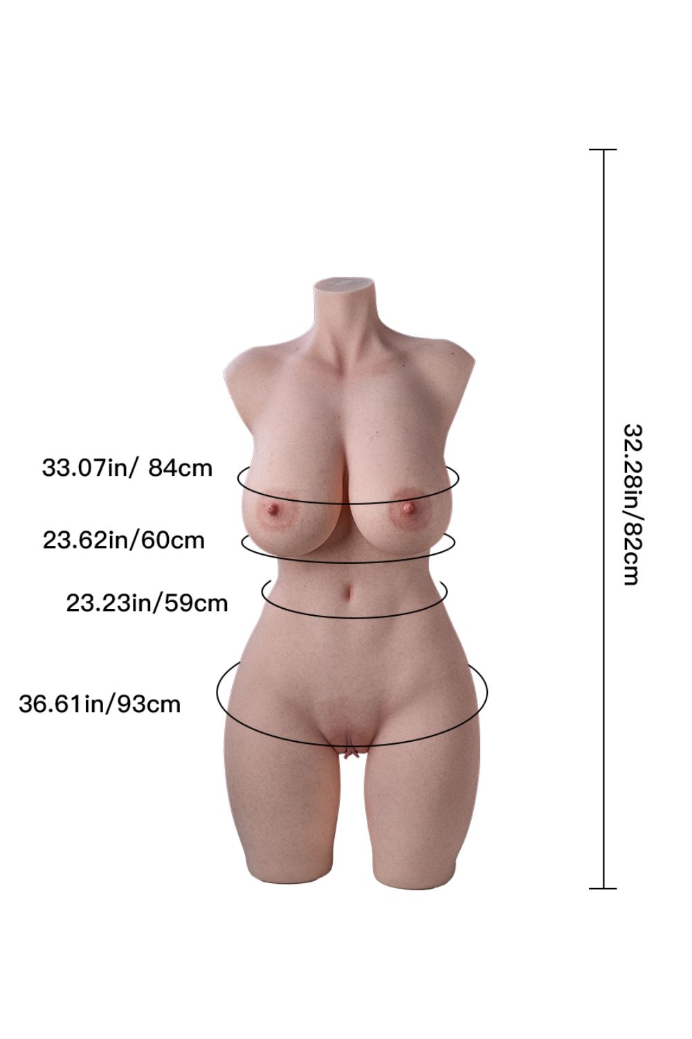 Hot Kitty Aria 82cm Silicone Customizable Companion Doll
