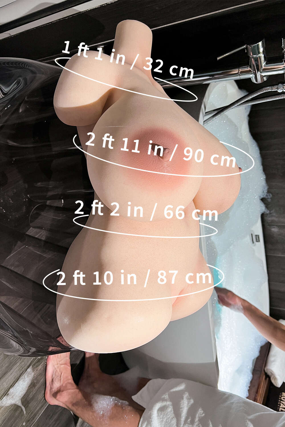 Torsos 54cm I-Cup Silicone Customizable Companion Doll