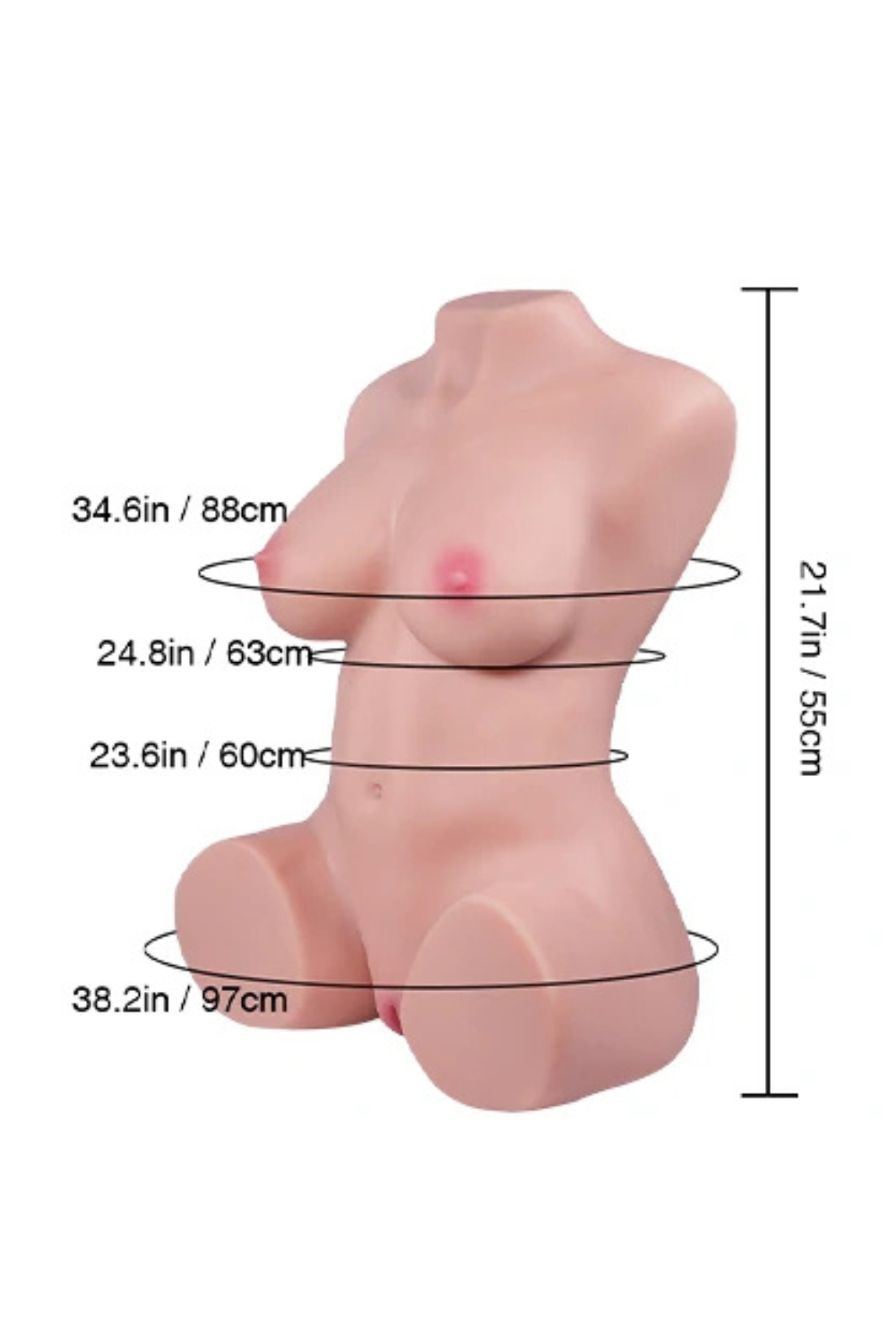 Candice Pro 55cm G-Cup Customizable Companion Doll