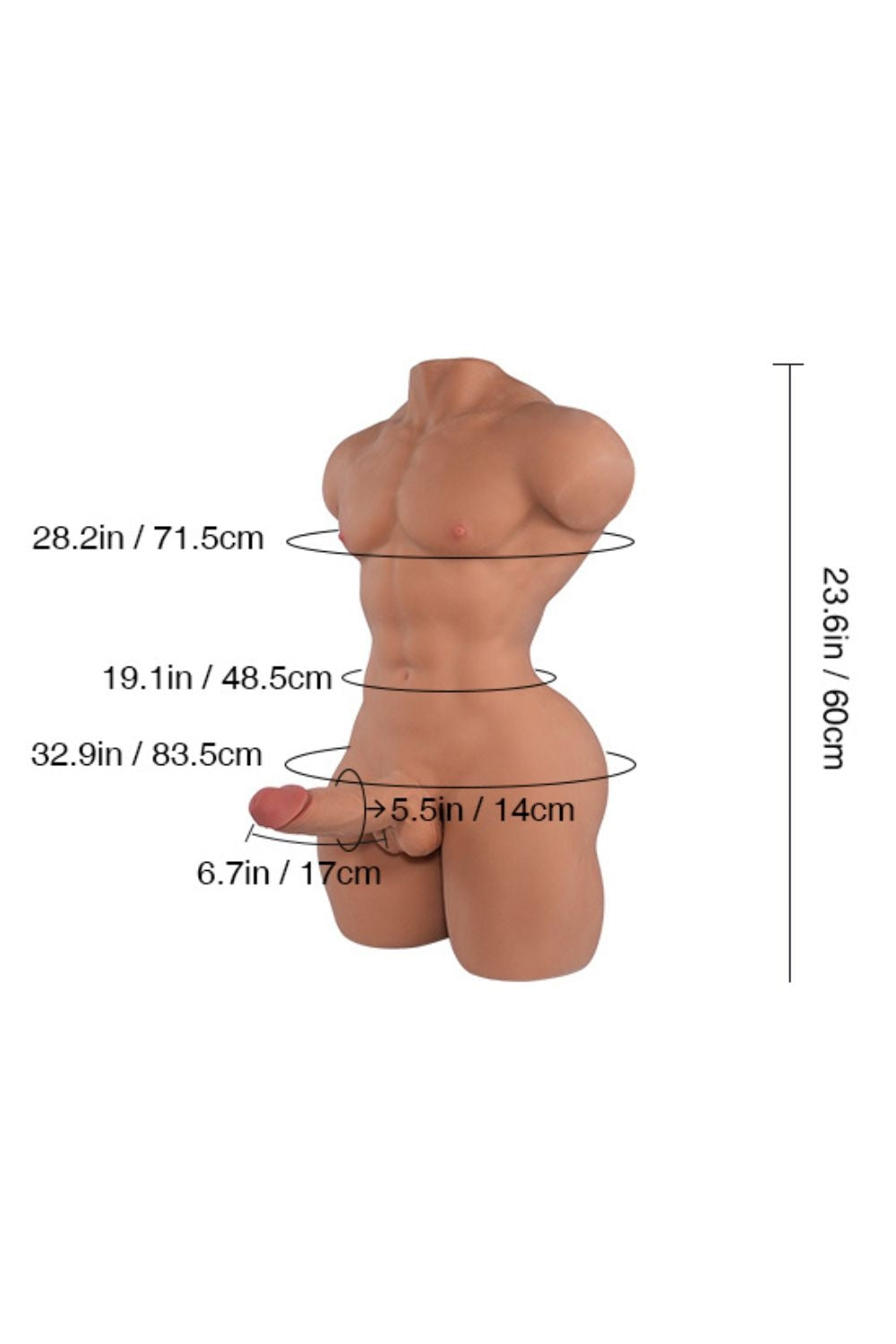Mark 60cm NA-Cup Customizable Companion Doll