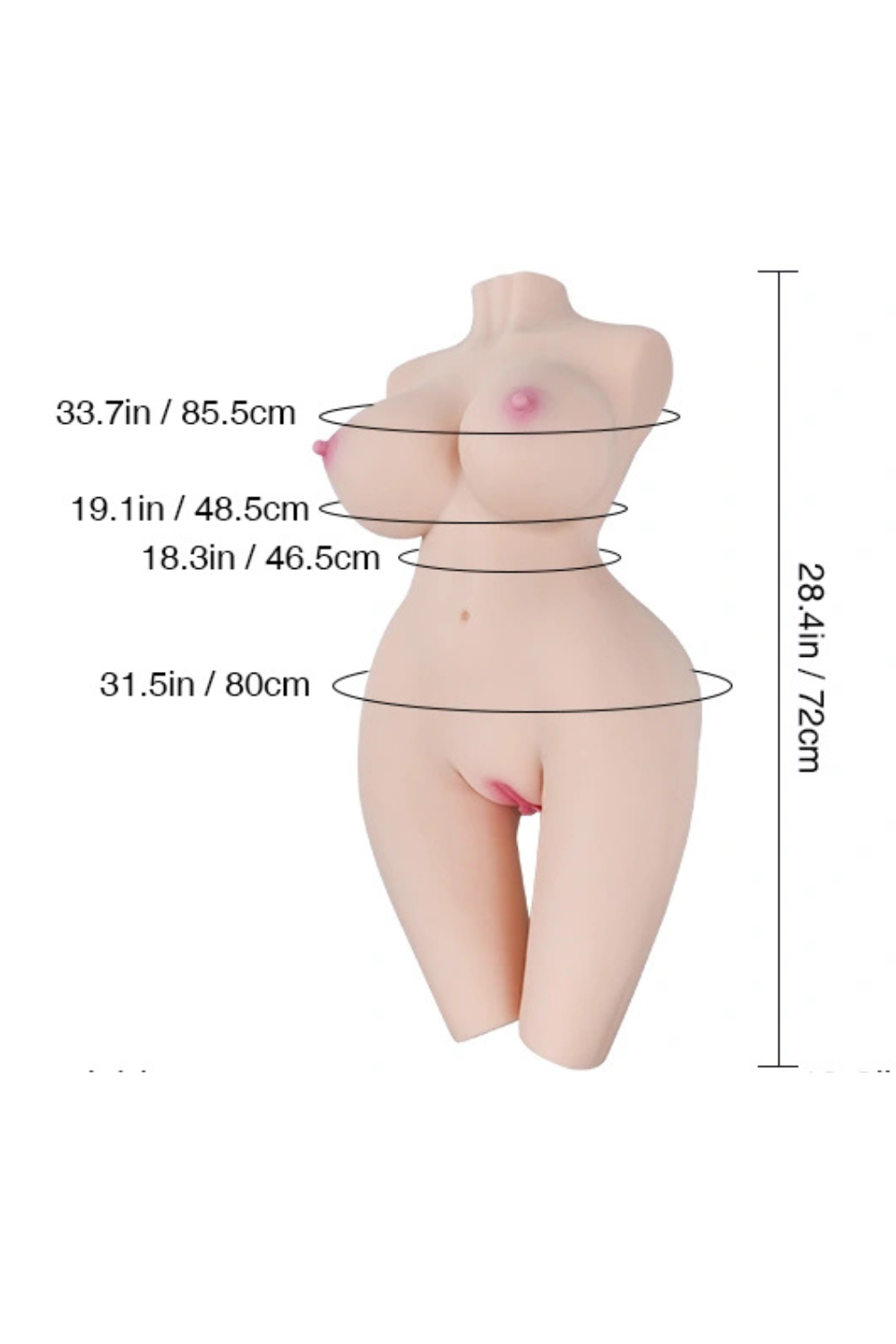 Monica 3.0 72cm L-Cup Customizable Companion Doll