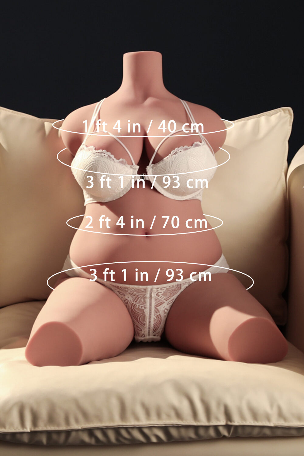 Climax Doll 90cm G-Cup TPE Customizable Torso