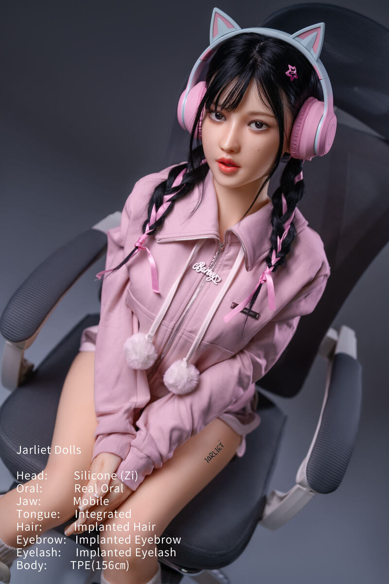 Zi 156cm C-Cup Silicone Head Customizable Companion Doll