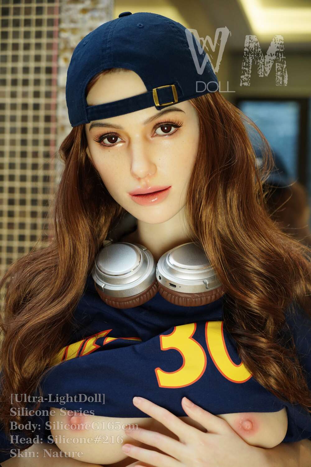 Head#216 165cm D-Cup Silicone Customizable Companion Doll