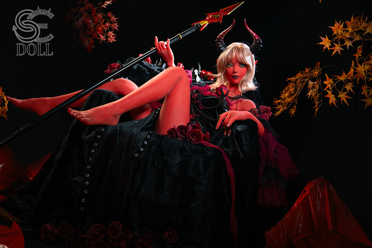 SE Doll Samantha.L 153cm A-Cup Red TPE Elf - supplier photograph SED338-26.jpg