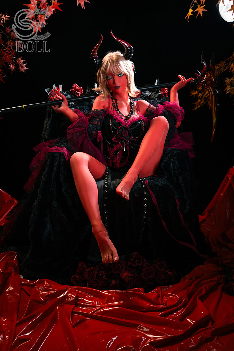 SE Doll Samantha.L 153cm A-Cup Red TPE Elf - supplier photograph SED338-32.jpg
