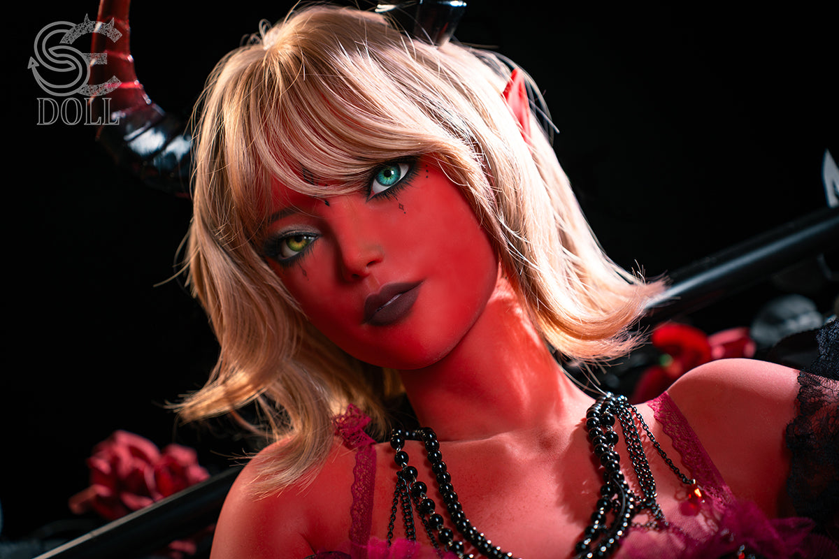 SE Doll Samantha.L 153cm A-Cup Red TPE Elf - supplier photograph SED338-36.jpg